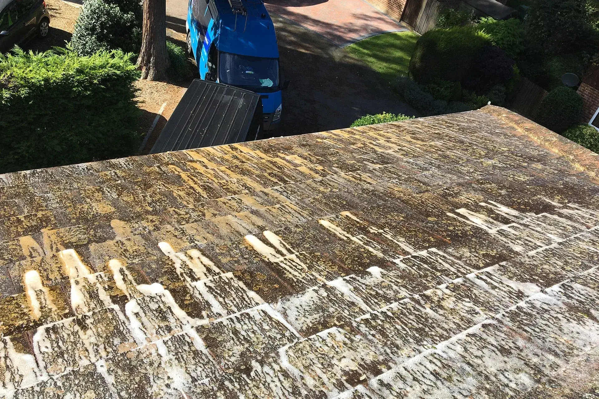 Soft washing
