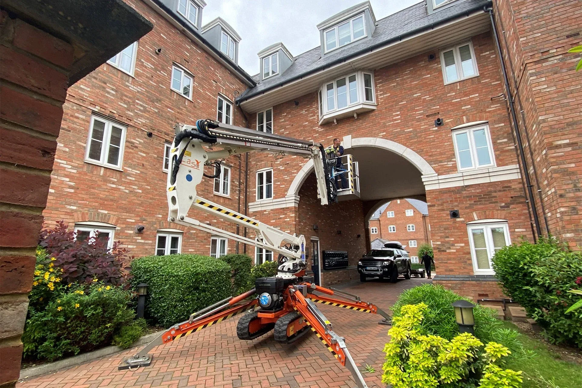 Cherry picker access