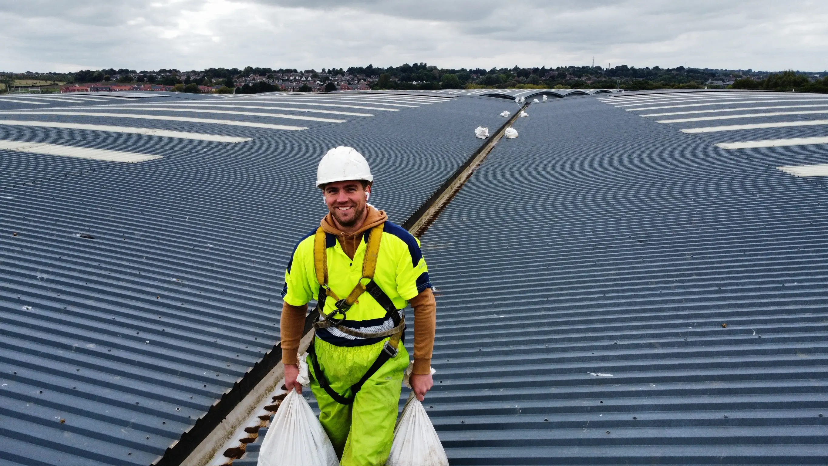 Commercial Gutter Cleaning by DMC Facilities Management