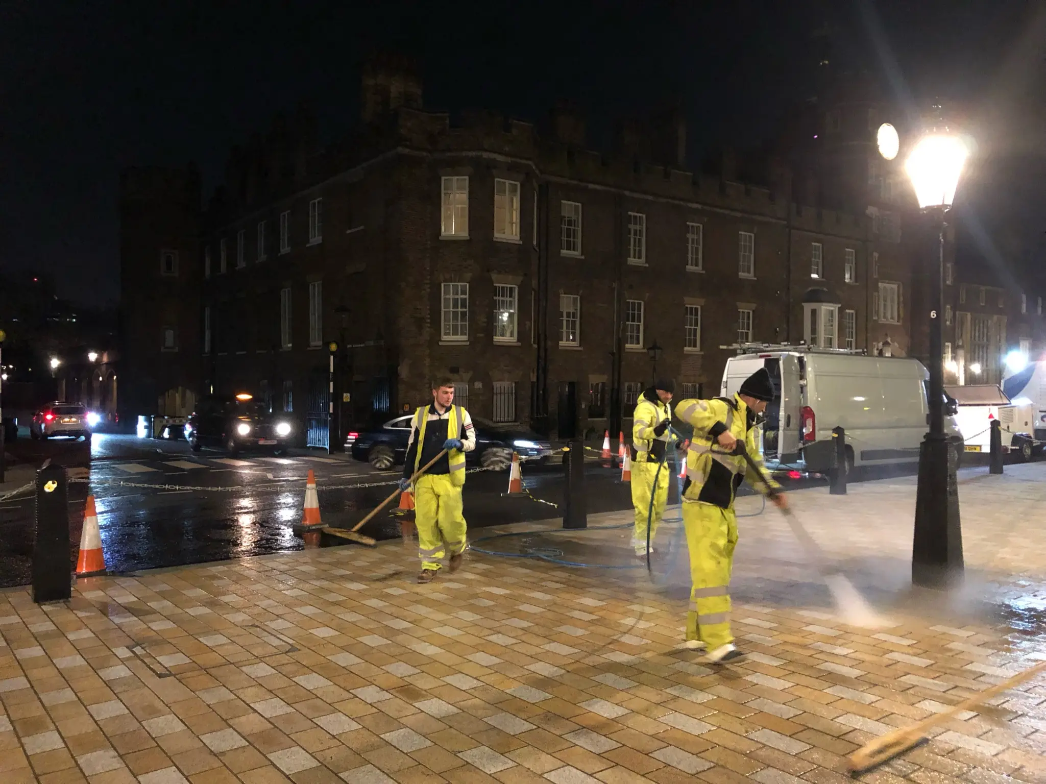 Commercial Pressure Washing by DMC Facilities Management