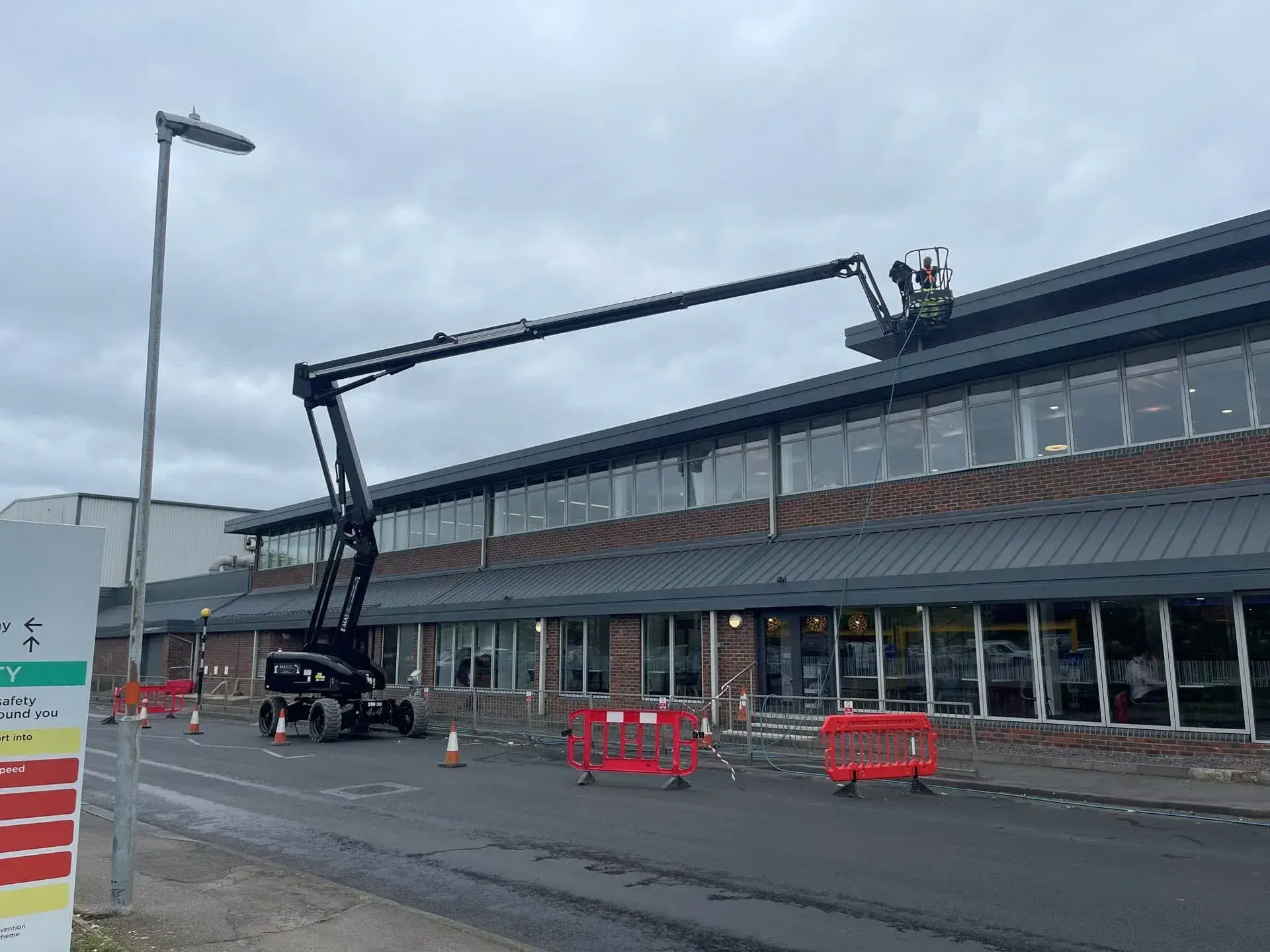 Commercial Roof Cleaning by DMC Facilities Management