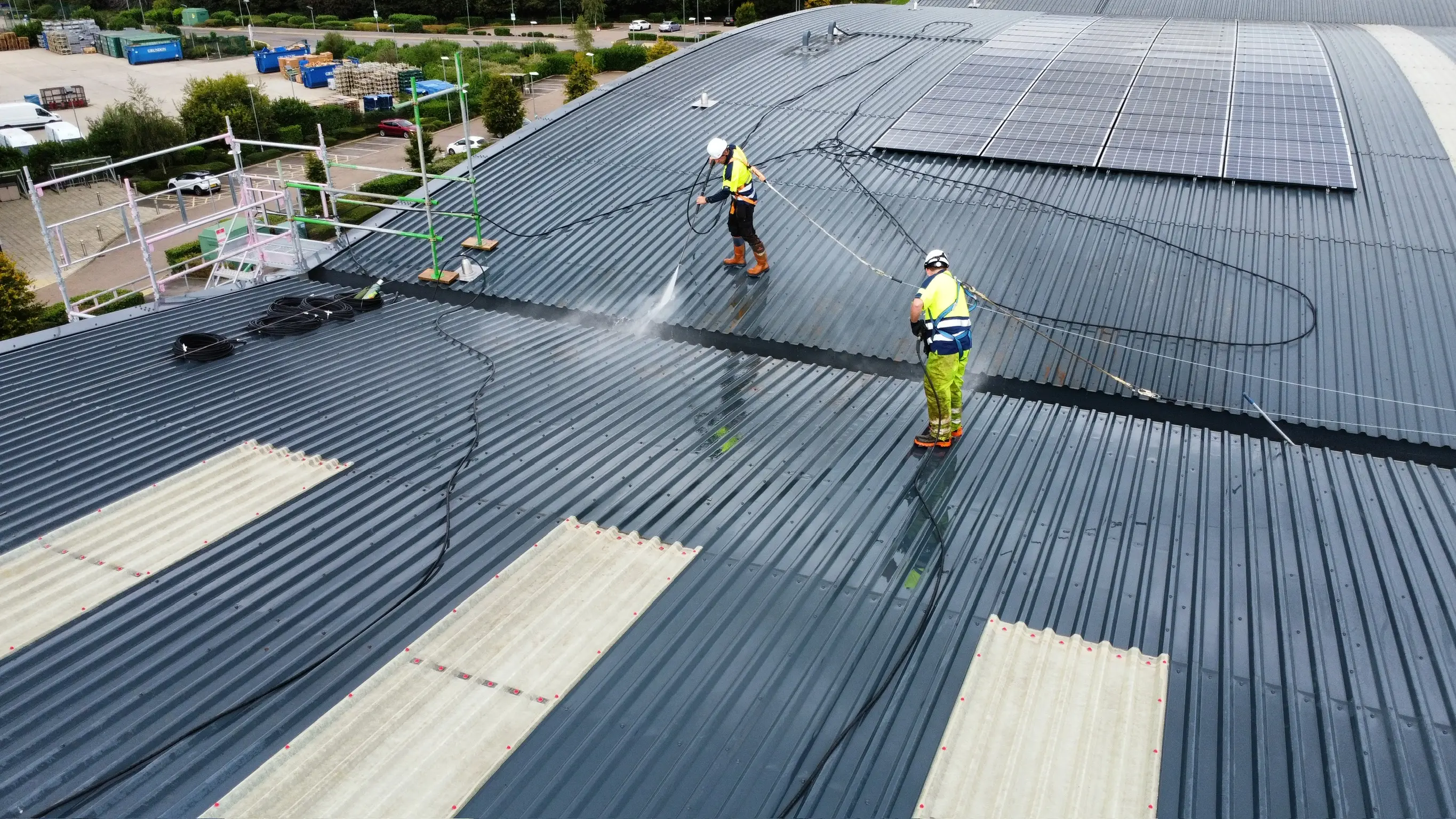 Commercial Roof Cleaning