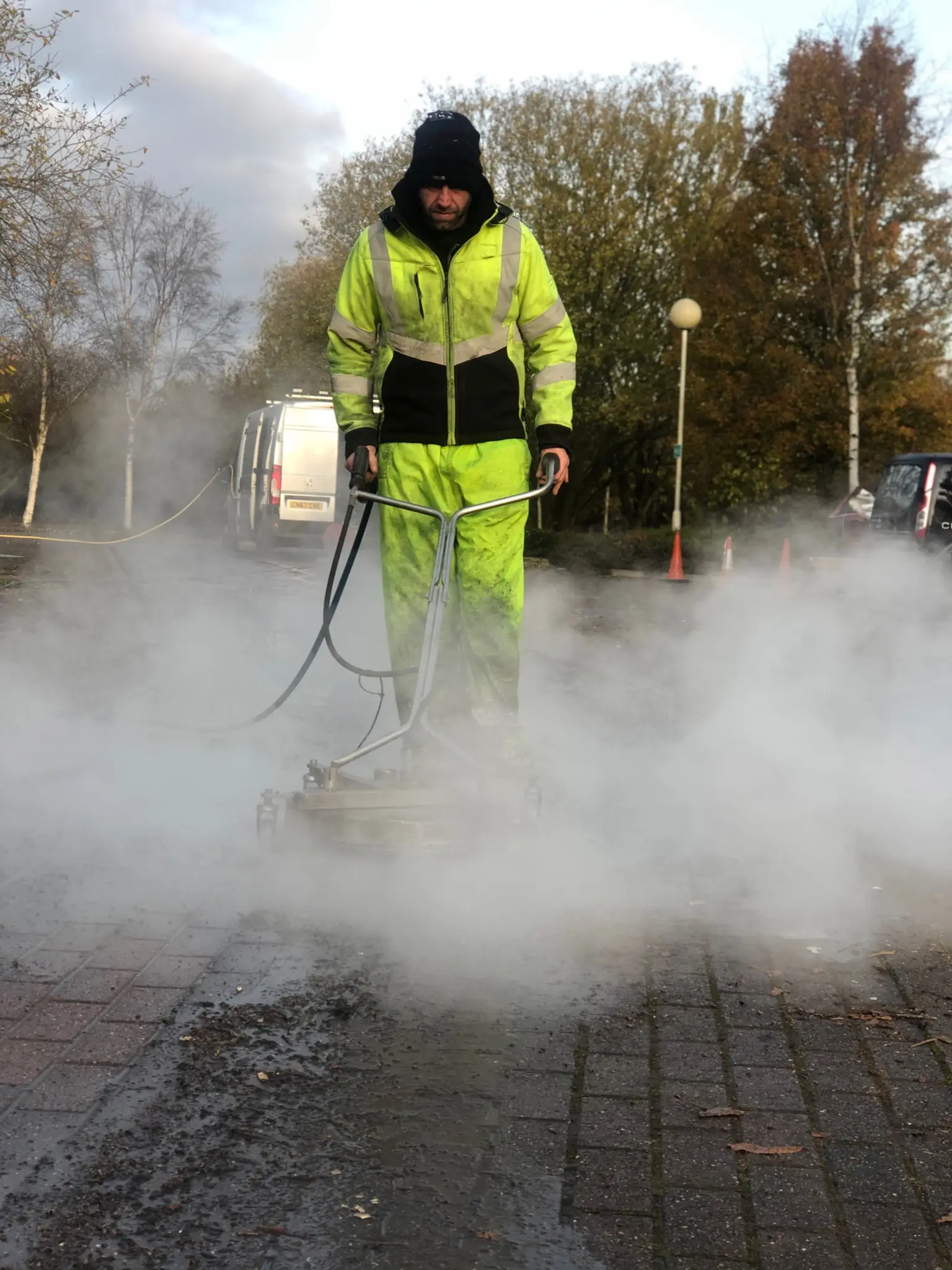 Patio Cleaning by DMC Facilities Management