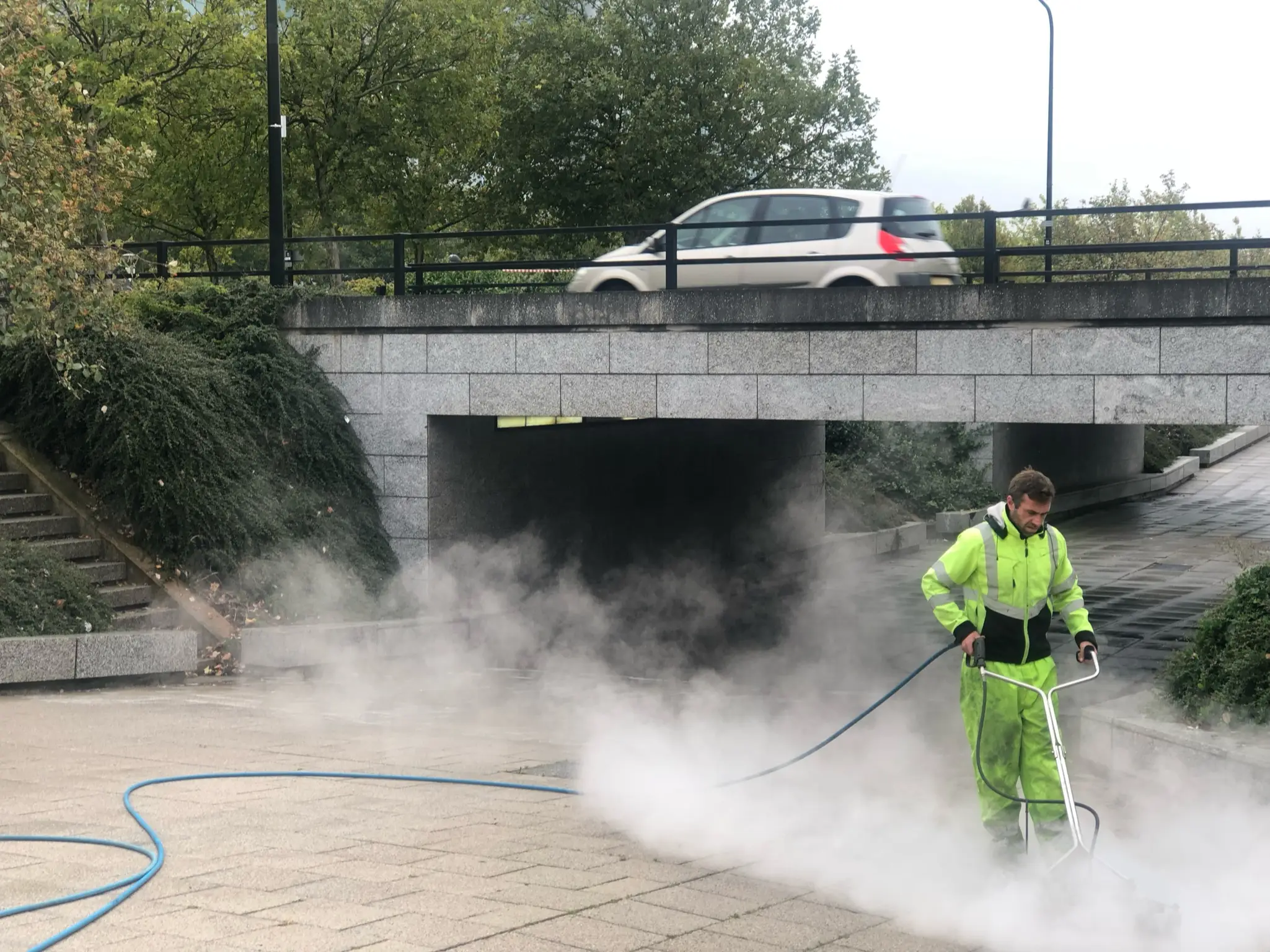 Patio Cleaning by DMC Facilities Management